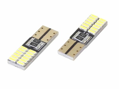 LEMPUTĖ 12V T10 LED BEZCOKOLOWA 24XDIODA 