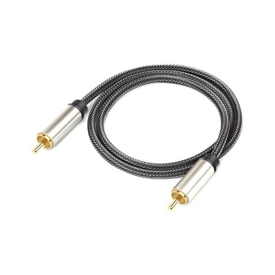 Kabel koncentryczny wideo SPDIF, kabel audio RCA na RCA męski