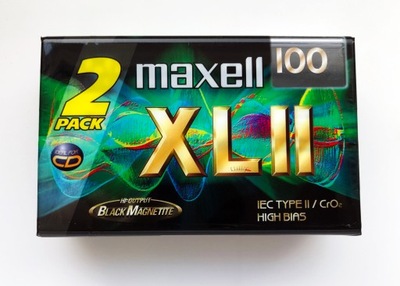 MAXELL XLII 100 XLII 100 NOS 2 pack 2 szt