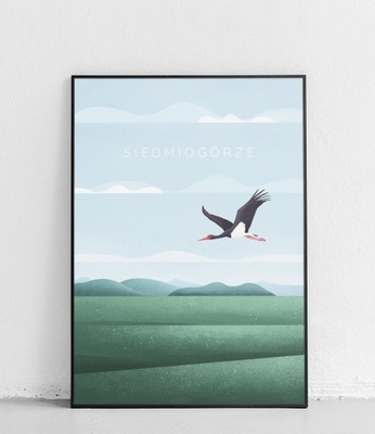 Siedmiogórze - plakat 40 x 50 cm