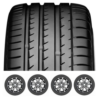 4 PIEZAS NEUMÁTICOS DE VERANO 255/40R20 YOKOHAMA ADVAN SPORT  