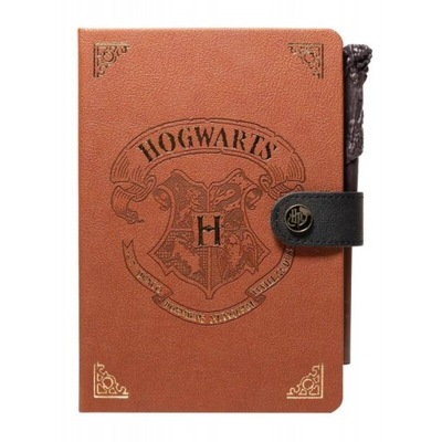 Notatnik Harry Potter z Długopisem w Kształcie Różdżki Notes A5