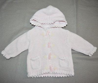 NEXT SWETER SWETEREK Z PODSZEWKĄ 3-6m 68