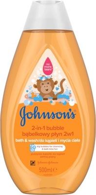 JOHNSONS BABY PŁYN DO KĄPIELI 2W1 500ML