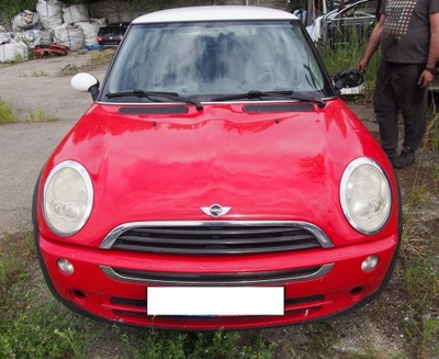 Перед kompletny mini r50 2001-2006 бампер капот крила лампа super стан фото №1