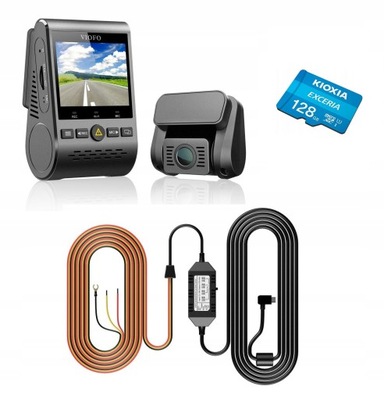 VIOFO A129G DUO GPS SENSOR SONY+128GB+ZASILACZ ACC  