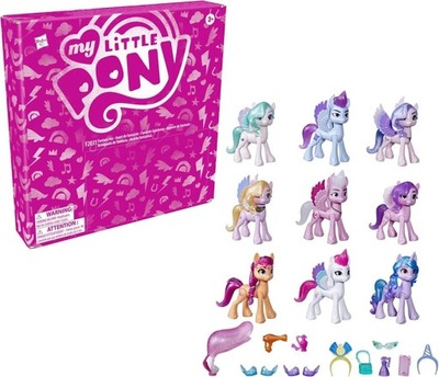 My Little Pony Wielopak Zestaw Figurek 9-pak F2031