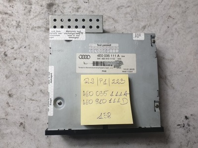 Audi a6 c6 чейнджер дисков cd 4e0035111a фото №1