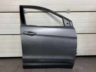 Hyundai santa fe iii двері праве перед правий повний скло фото №1