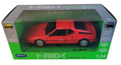 Model metalowy WELLY 1:24 BMW M1 24098W