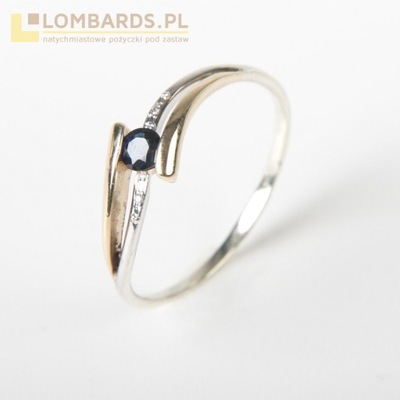 Pierścionek z Brylantem 0,17ct