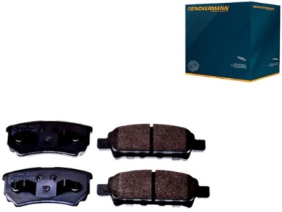 Комплект тормозных колодок тормозных denckermann 05191271aa фото №1