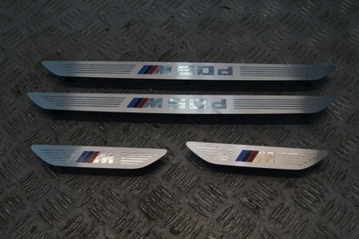Bmw x6 f16 m50d накладки пороговые m фото №1