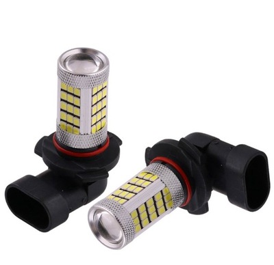 HB4 9006 63 LED (СВЕТОДИОД ) 2835 SMD + ЛИНЗА ХОДОВЫЕ ОГНИ ДХО ДНЕВНОЙ