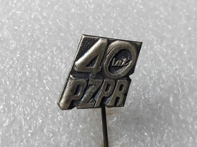 ODZNAKA 40 LAT PZPR
