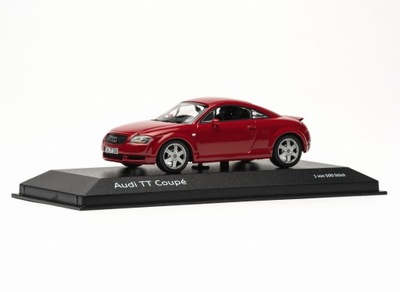 MODELO AUDI TT COUPÉAUDI TT COUPÉAUDI TT COUPÉ, AMULET RED, 1:43  