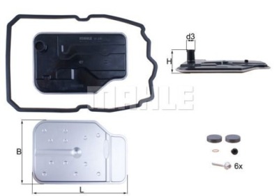 Knecht фільтр гідравліки коробки передач підходить до: mercedes c a205 , c фото №1