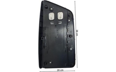 Вкладыш зеркала volvo fh4 poodgrzewany левая фото №1