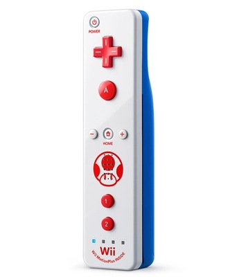 ORYGINALNY KONTROLER NINTENDO WII REMOTE PLUS - TOAD