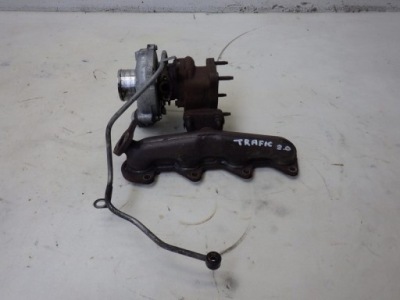 Турбонагнетатель турбина коллектор trafic ii 2.0 dci фото №1