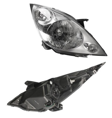 Фара лампа правий chevrolet spark m300 10- фото №1