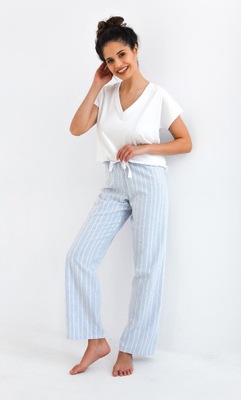 Piżama damska Sensis Irene r L perłowy