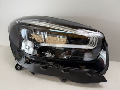 Mercedes amg gt 190 w190 рестайлинг  black лампа передняя правая full led комплектная фото №1