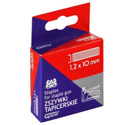 Zszywki Tapicerskie Do Zszywacza Takera 1,2x10mm