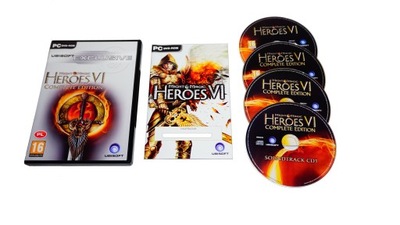 MIGHT&MAGIC HEROES VI COMPLETE EDITION BOX PL PC PUDEŁKO PO GRZE