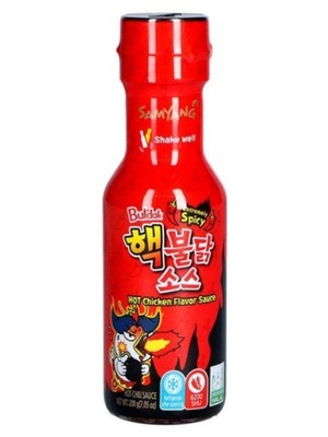 Ekstremalnie Ostry Koreański Sos Buldak Spicy Hot Chicken Samyang 200G