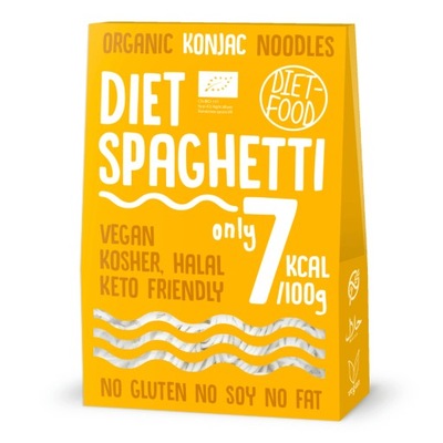 Bio Makaron Shirataki Konjac Spaghetti 385 g DIET-FOOD