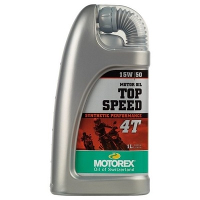 ACEITE SILNIKOWY MOTOREX TOP SPEED 4T 15W50 1L SYNTE  