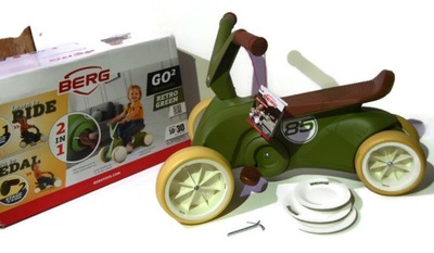 BERG GO2 Gokart Jeździk Rowerek 2w1 Retro