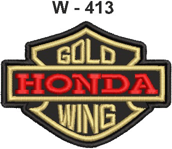 HONDA GOLDWING, NASZYWKA MOTOCICLETA  