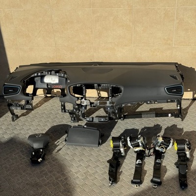 Панель приладів комплектна подушка безпеки консоль ремені панель приладів hyundai ioniq 2019 rok фото №1