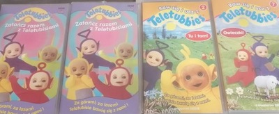 Kaseta wideo teletubbies zatańcz 4 kasety