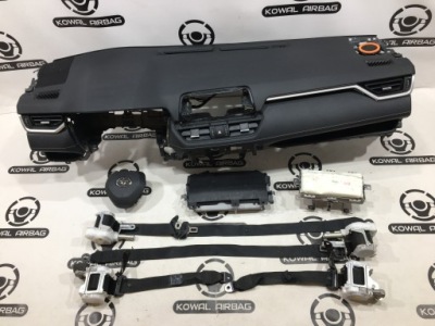 Toyota rav4 v 5 приборная панель панель  подушка безопасности подушки безопасности ремни оригинал демонтаж фото №1