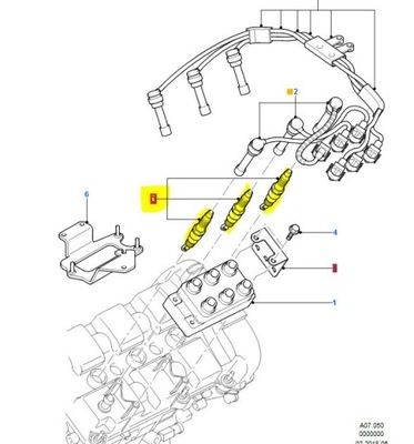 СВІЧКА ЗАПАЛЮВАННЯ FORD 2.5 V6 COUGAR- MONDEO I- II- III