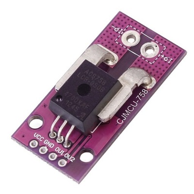 554 Moduł czujnik pomiaru prądu 50A AC / DC ACS758 Arduino