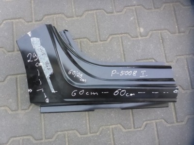 Поріг блок двигуна правий праве обшивка крила peugeot 5008 i 09-16 фото №1