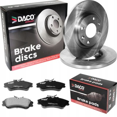 Гальмівні диски гальмівні колодки перед citroen berlingo c2 c3 partner фото №1