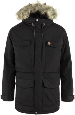 Kurtka Nuuk Parka r:L k:black Fjallraven