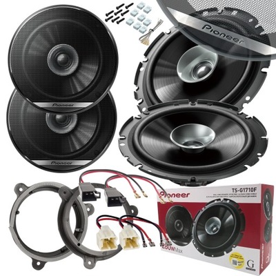 PIONEER ALTAVOCES + DISTANCIAS PARA RENAULT LAGUNA 3 MASTER 3 CAPTUR  