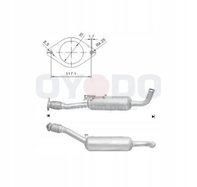 Фільтр часток твердих do nissan primastar фото №1