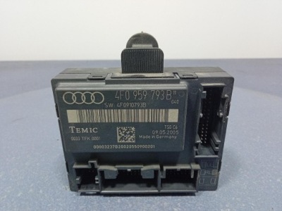 Audi a6 c6 блок управления модуль дверь левый перед 4f0959793b фото №1