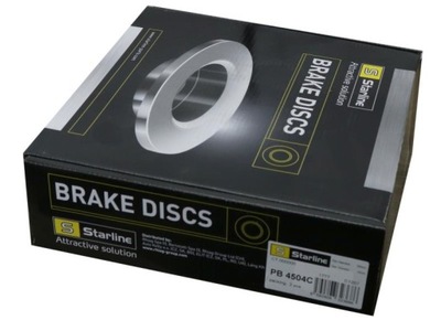 Starline 2 x диск тормозная renault megane iii, фото №1