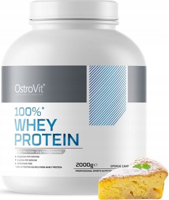 OstroVit 100% Whey Protein 2000 g WPC KONCENTRAT