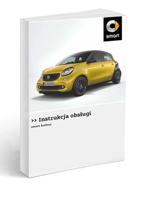 SMART 2014-19 FORFOUR +RADIO NAVI MANUAL OBSLU  