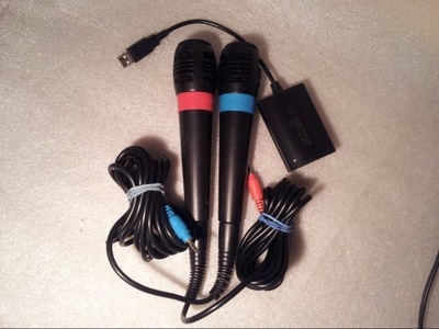 Oryginalne mikrofony SingStar komplet - PS2