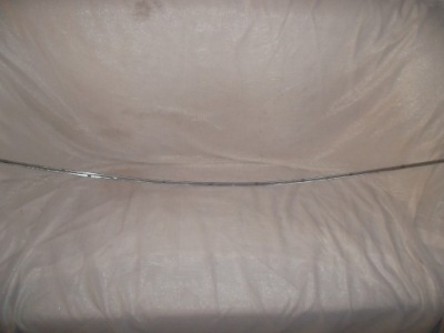 Mercedes e klasa 210 w210 молдинг хром na бампер фото №1